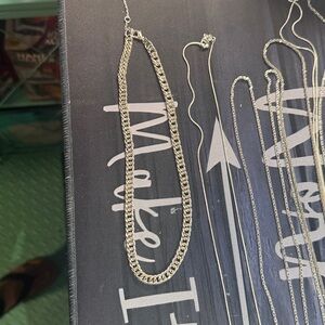 16 Inch Sterling Silver Thick Chain